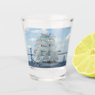 Schiff Tarangini Schnapsglas