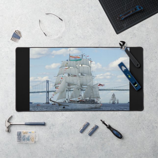 Schiff Tarangini Schreibtischunterlage (Arbeitsplatz)