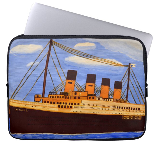 Schiff Titanic  Laptopschutzhülle (Vorderseite)