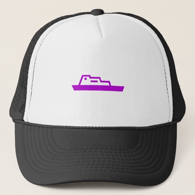 Schiff Truckerkappe (Vorderseite)