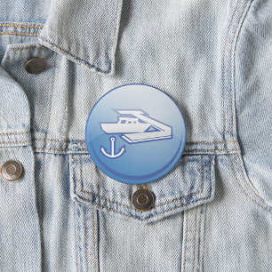 Schiff und Anchor Button