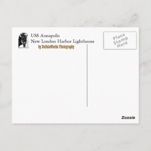 Schiff und Leuchtturm Postkarte