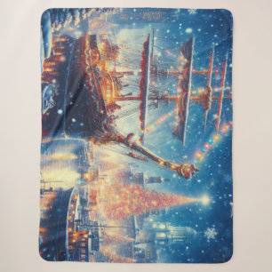 Schiff "Weihnachten/Winter" Sherpadecke