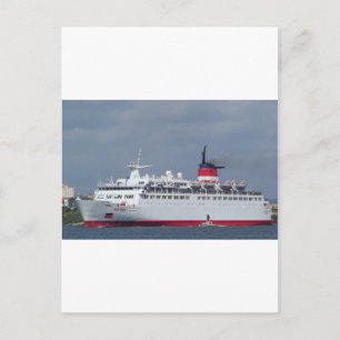 Schiff Wisteria. Postkarte