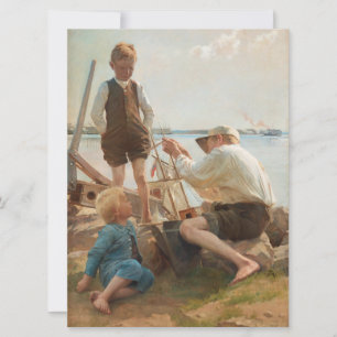 Schiffbauer (von Albert Edelfelt) Karte