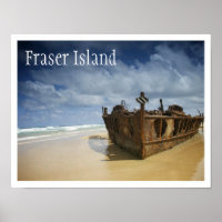 Schiffbruch des S.S. Maheno, Insel Fraser