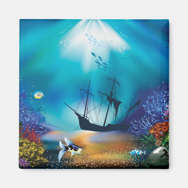 Schiffbruch Magnet (Vorne)