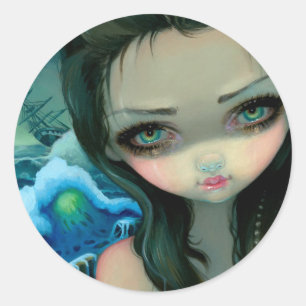 "Schiffbruch-Sirene-" Aufkleber