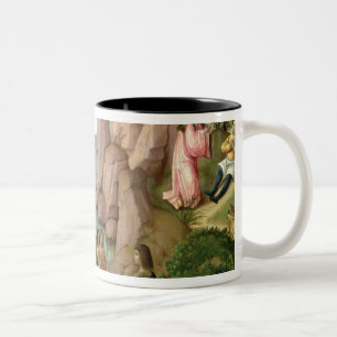 Schiffbruch verursacht von den Dämonen Zweifarbige Tasse