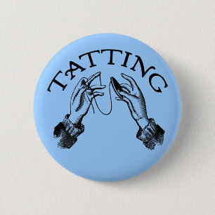 Schiffchenspitze Button