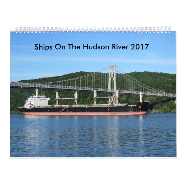 Schiffe auf dem Hudson 2017 Kalender (Titelbild)