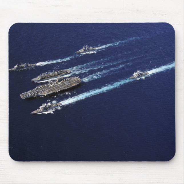 Schiffe der Abraham Lincoln Carrier Strike Group Mousepad (Vorne)