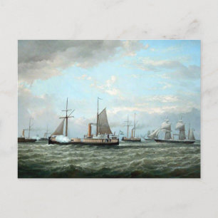 Schiffe der argentinischen Marine 1874 Postkarte
