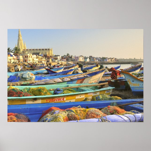 Schiffe, die zum Angeln eingeladen werden, Die Kir Poster (Vorne)