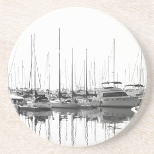Schiffe im Hafen Getränkeuntersetzer