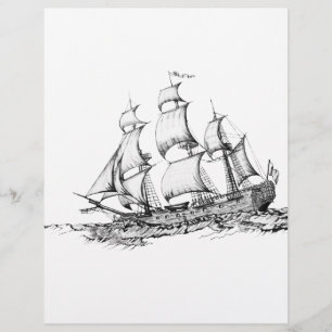 Schiffe im Wasser Flyer