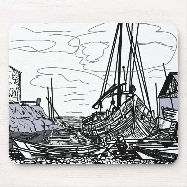 Schiffe Mousepad (Vorne)
