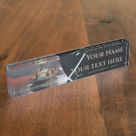 Schiffe Namensplakette