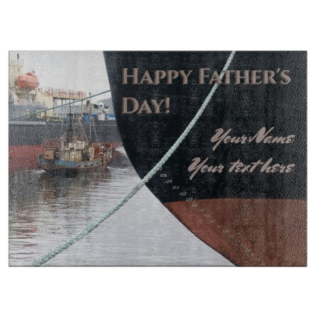 Schiffe Schneidebrett (Vorderseite)