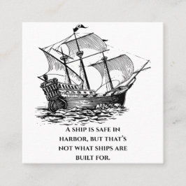 Schiffe sollen segeln treuekarte