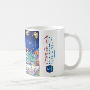Schifferegatta-Kunst-Tasse 2014 Falmouths hohe Tasse