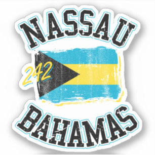 Schifffahrt Nassau Bahamas Flaggensticker Kreuzfah Aufkleber