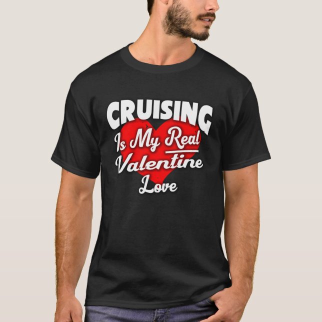 Schifffahrt Valentine Schifffahrt T-Shirt (Vorderseite)