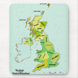 Schifffahrtsprognose für die Britischen Inseln im  Mousepad