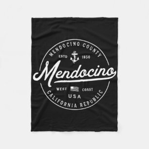 Schiffsanker Mendocino Kalifornien Reise Urlaub Fleecedecke