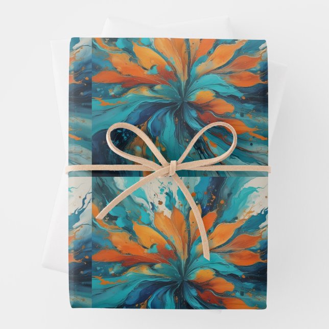 Schiffsblüte Geschenkpapier Set (Beispiel)