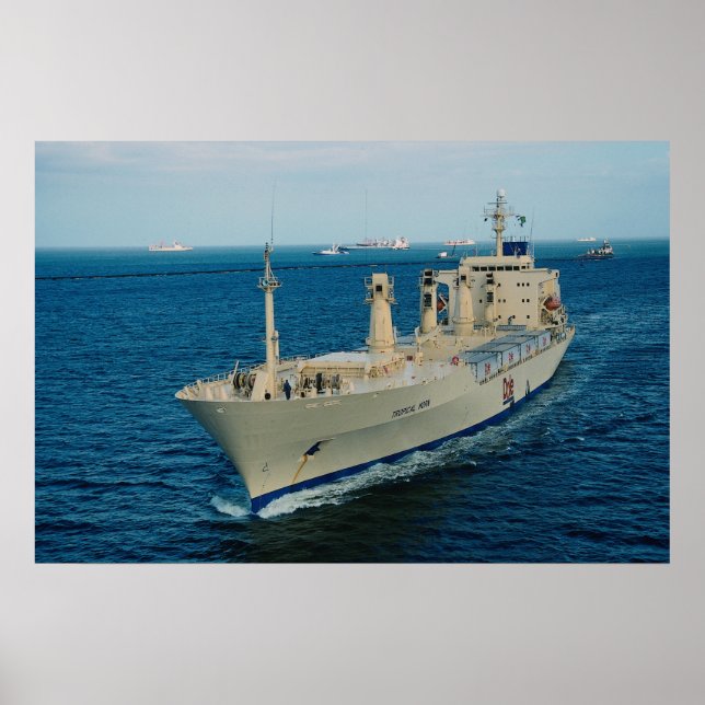 Schiffsdurchfahrt Panamakanal Poster (Vorne)