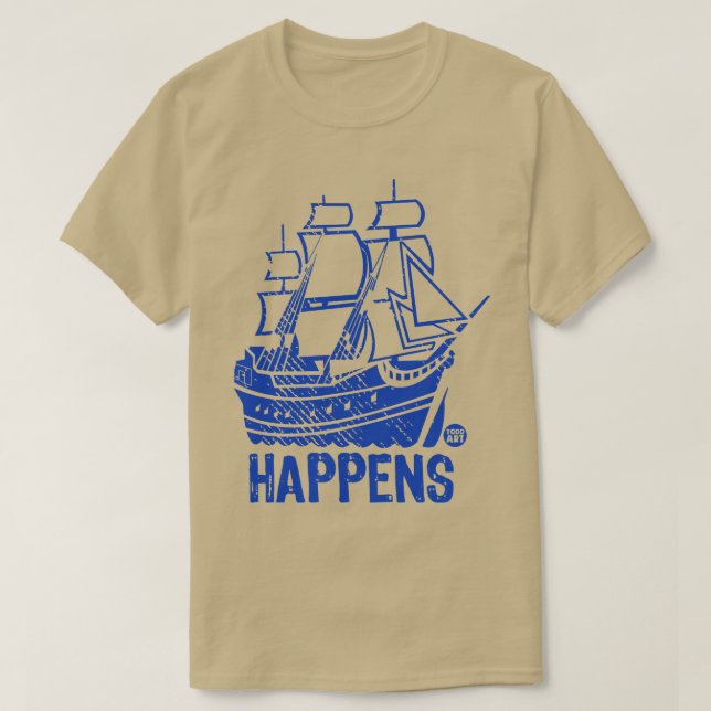 SCHIFFSGESCHICHTE T-Shirt (Design vorne)