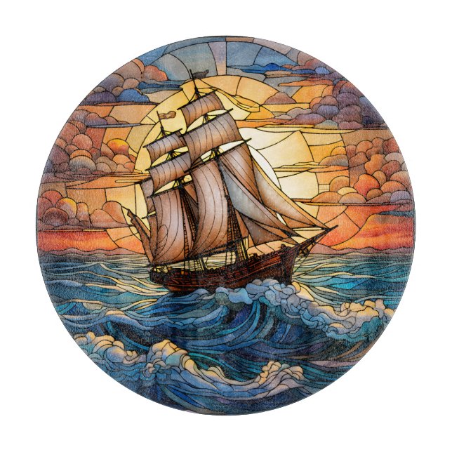 Schiffskammer Schneidebrett (Vorderseite)