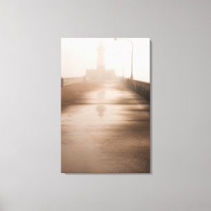 Schiffskanal   Minnesota, Duluth, Canal Park Leinwanddruck