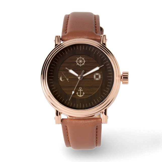 Schiffskapitän Armbanduhr (Vorderseite)