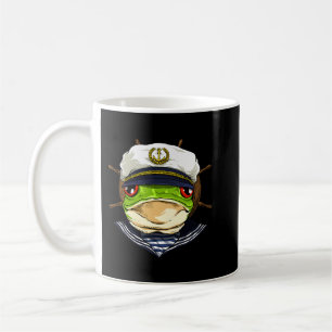 Schiffskapitän Frog Boat Lover Boat Eigentümer Sai Kaffeetasse