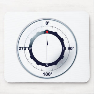 Schiffskompass Mousepad