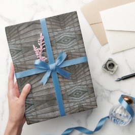 Schiffsplanken-Holzbretter Perspektive Südwest-Mus Geschenkpapier