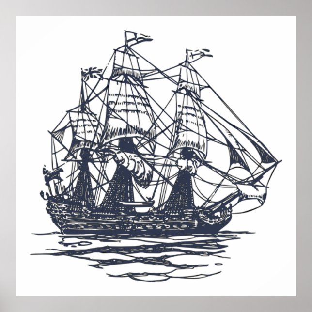 Schiffspopster Poster (Vorne)