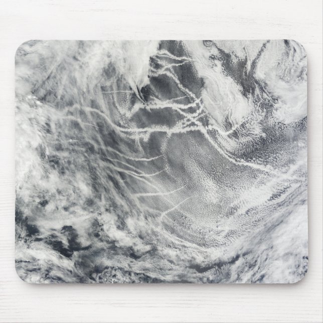Schiffspuren im Pazifischen Ozean Mousepad (Vorne)