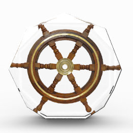Schiffsrad Helm Nautical Acryl Auszeichnung