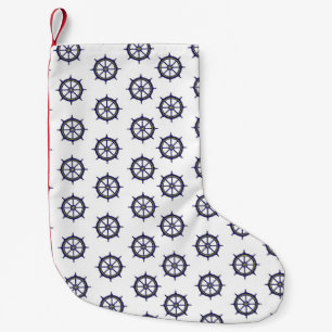 Schiffsrad Marine Schifffahrt Boot Kapitän Seeleut Kleiner Weihnachtsstrumpf
