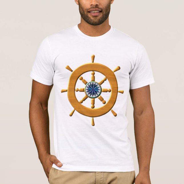 Schiffsrad T-Shirt (Vorderseite)
