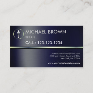 Schiffsreparaturwerkzeuge von Handyman Visitenkarte