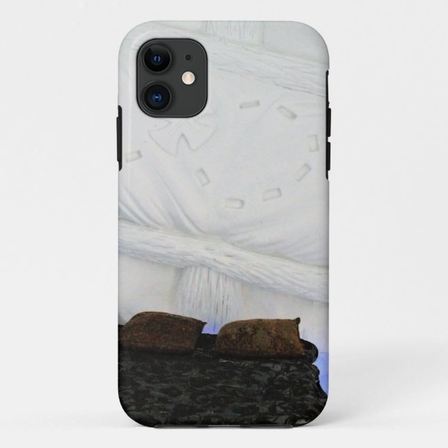 Schiffssaal im Hotel de Glace, Quebec, Kanada Case-Mate iPhone Hülle (Rückseite)