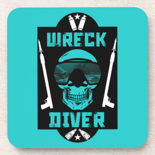 Schiffswrack-Divers Getränkeuntersetzer
