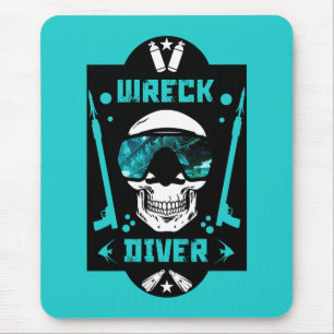 Schiffswrack-Divers Mousepad