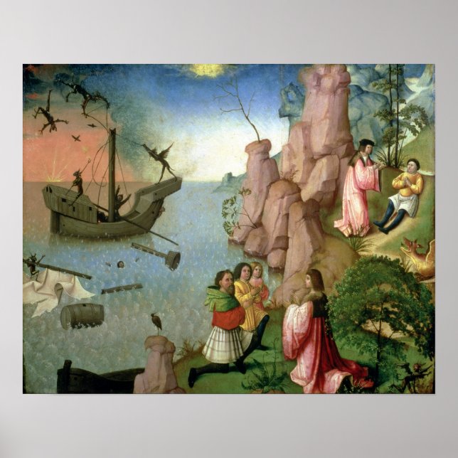 Schiffswrack durch Dämonen verursacht Poster (Vorne)