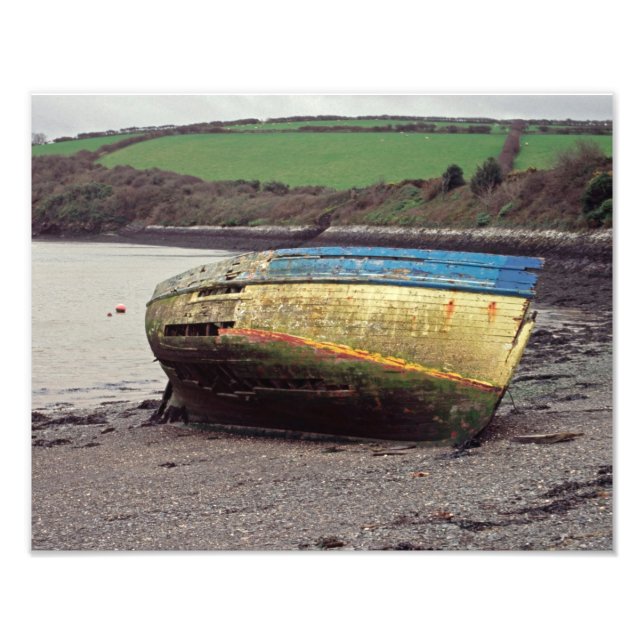 Schiffswrack Fotodruck (Vorne)