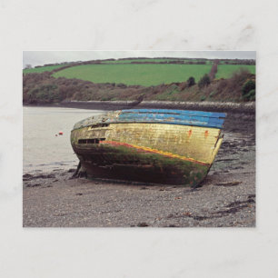 Schiffswrack Postkarte